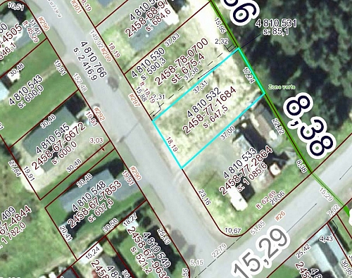 Terrain à vendre situé sur la rue Beaulieu